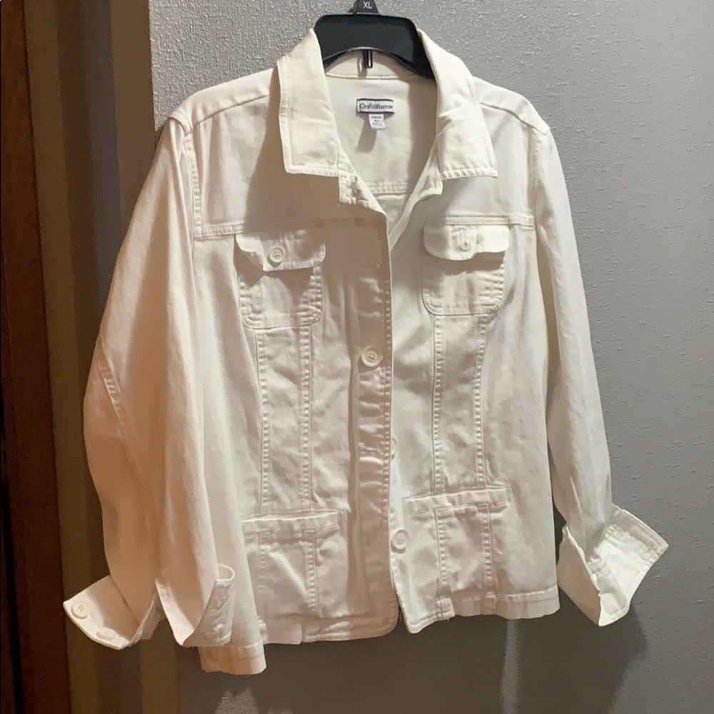 White Croft & Barrow “Jean” Jacket